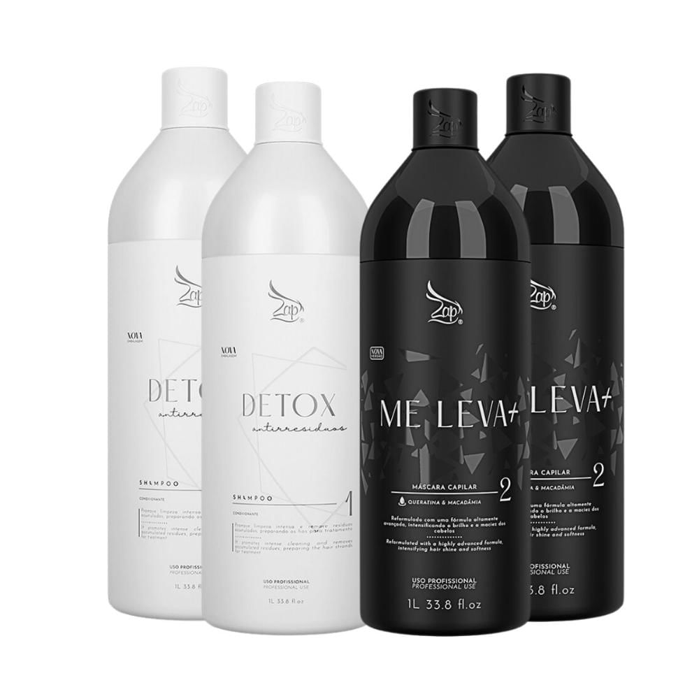 Zap Me Leva Black Progressiva 2 Kits de (2 x 1 Litro)