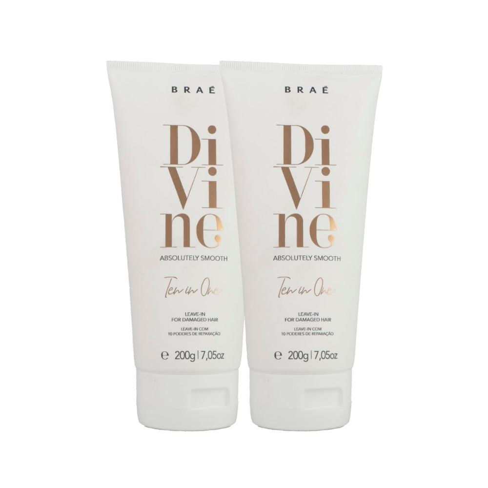 Braé Divine Ten in One 10 in 1 Kit 2 Leave-in 200g