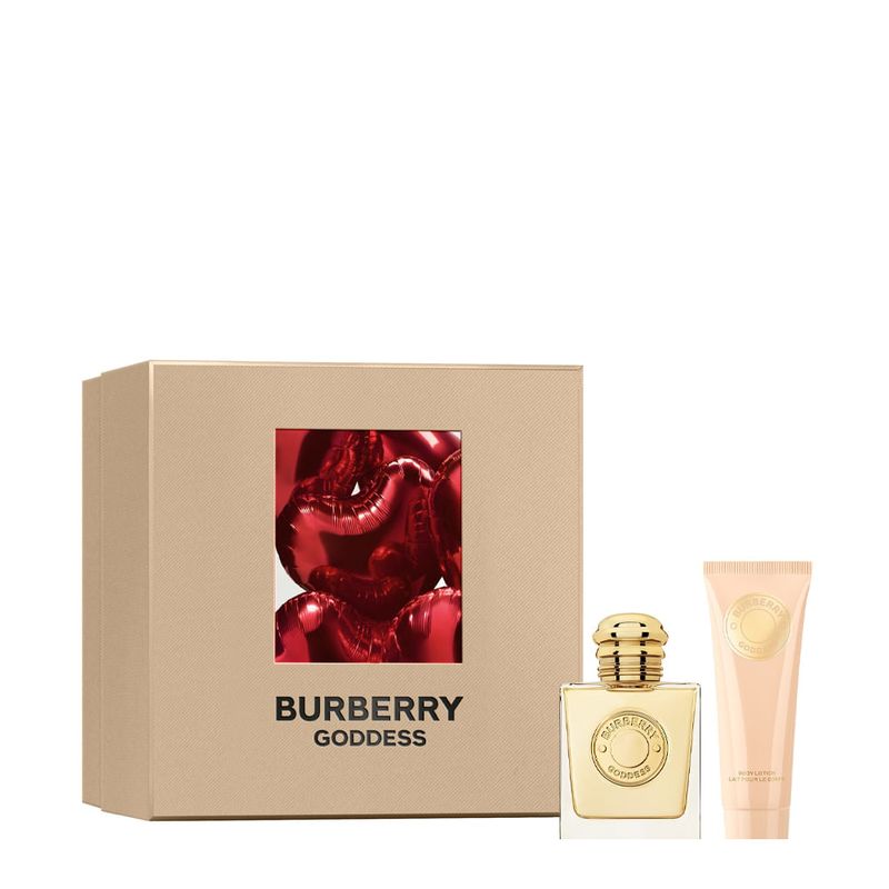 Burberry Goddess オールドパルファム ボディローションセット Kit Burberry Goddess - Eau de Parfum Feminino 50ml + Body Lotion