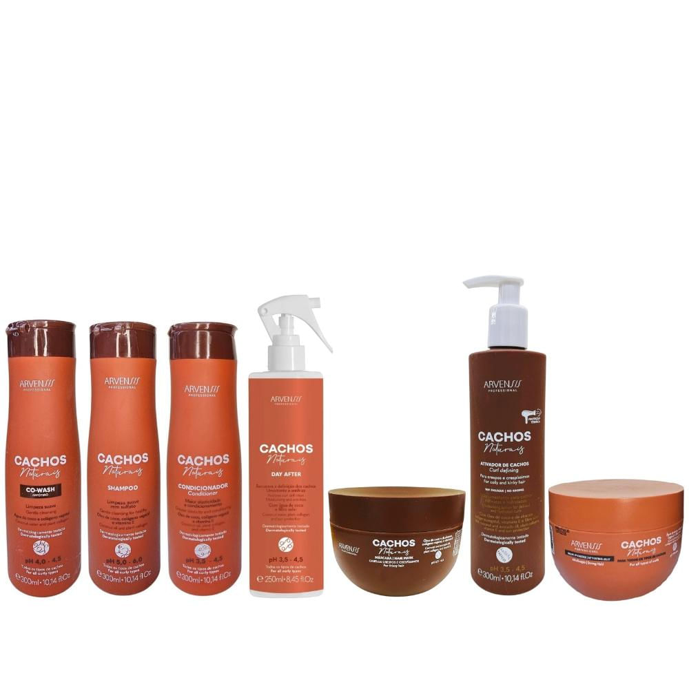 Kit Arvensis Cachos Naturais (5 Produtos)