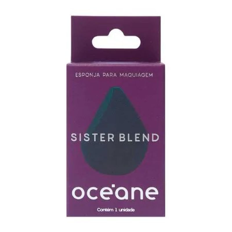 Esponja de Maquiagem - Sister Blend Verde Océane Purple