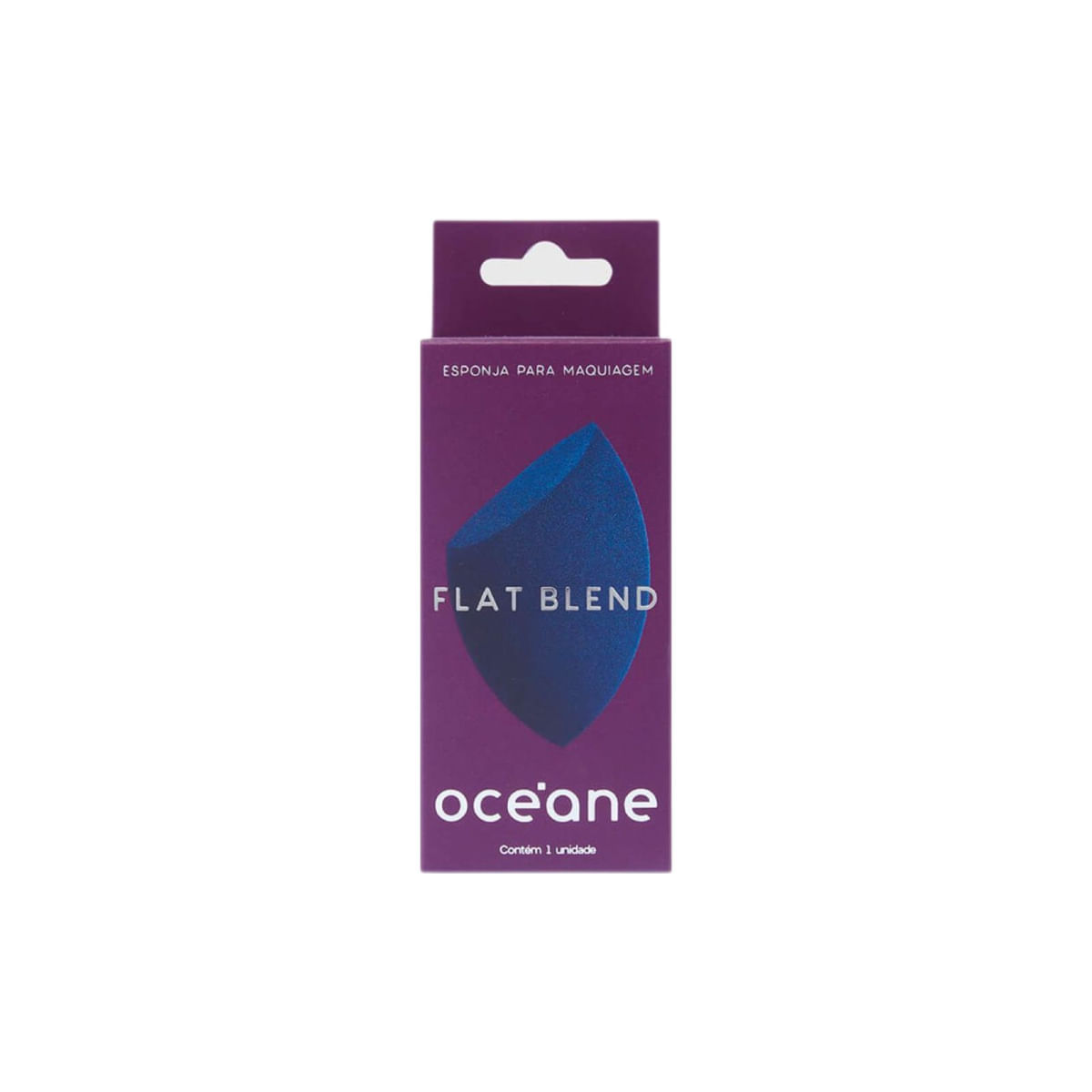 Océane Flat Blend Azul - Esponja de Maquiagem