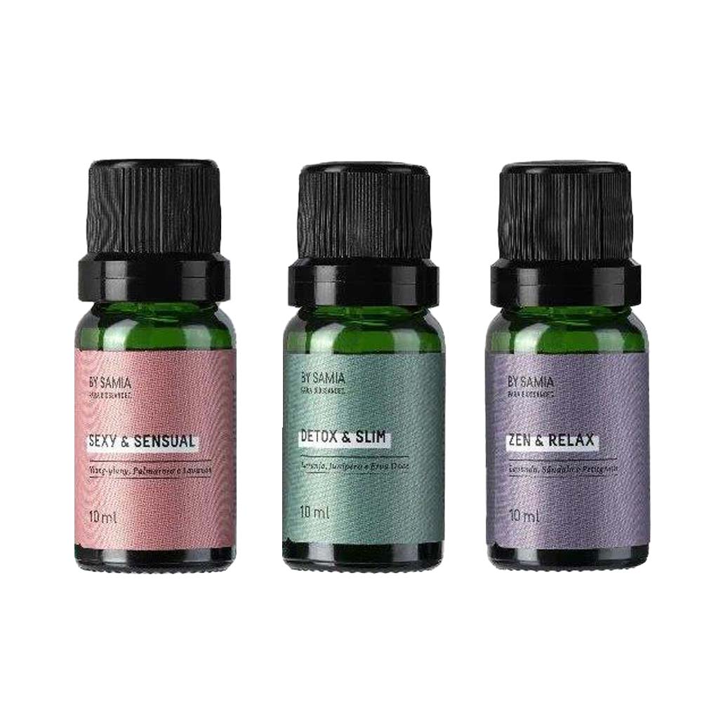 Kit Biossance By Samia The Essentials Blends de Óleos Essenciais