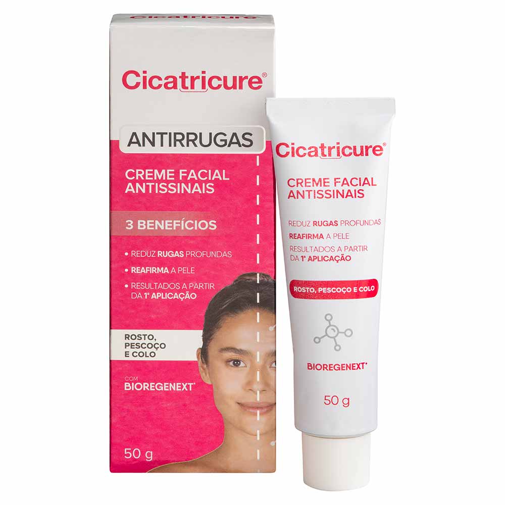 Cicatricure Creme Antissinais Redutor de Rugas
