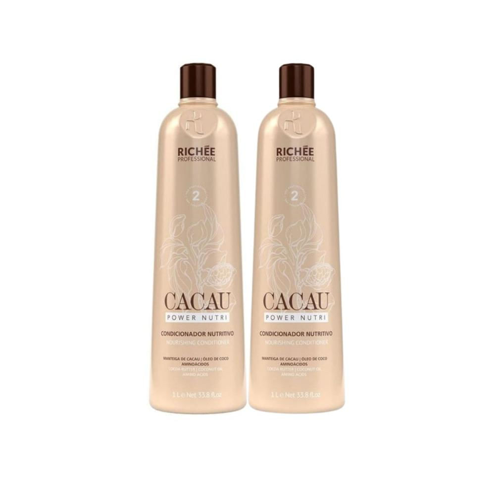 Kit Richée Cacau Power Nutri 2 Condicionador 1L