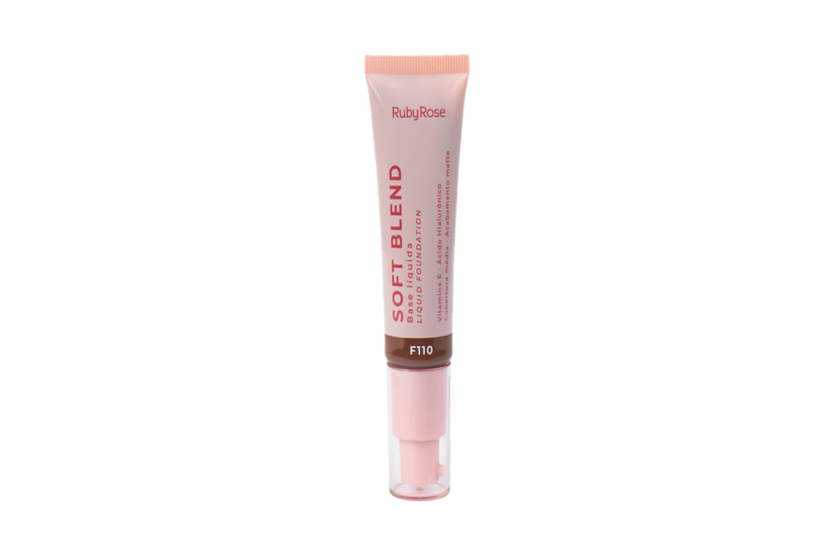 Ruby Rose Soft Blend F110 - Base Líquida 30g