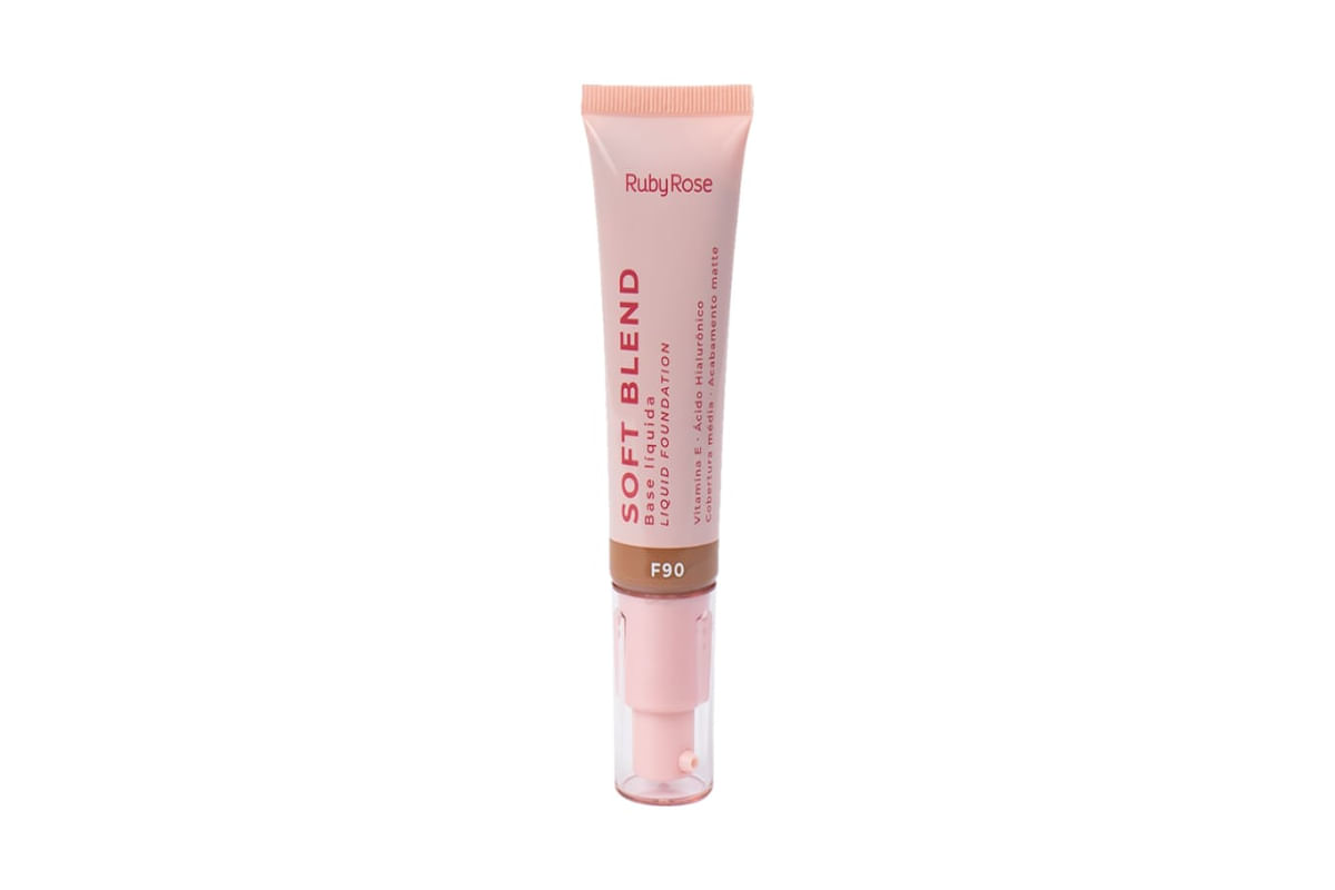 Ruby Rose Soft Blend F90 - Base Líquida 30g