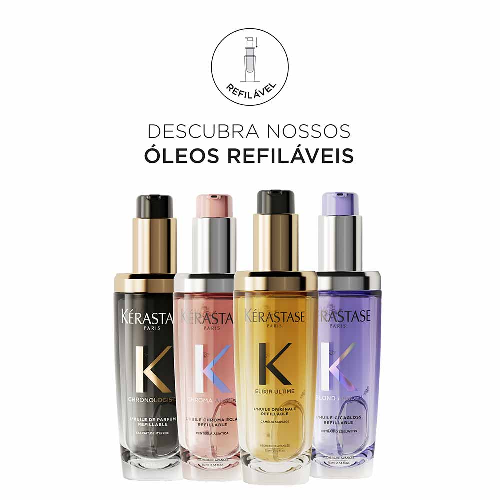 Refil Óleo Capilar Kérastase Chroma Absolu Éclat