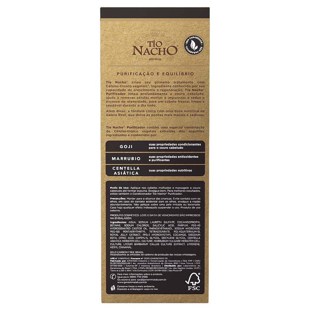 Tio Nacho Shampoo Purificador