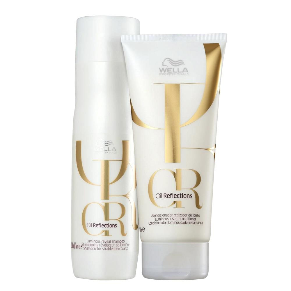 Kit Shampoo e Condicionador Wella Oil Reflections - Home Care