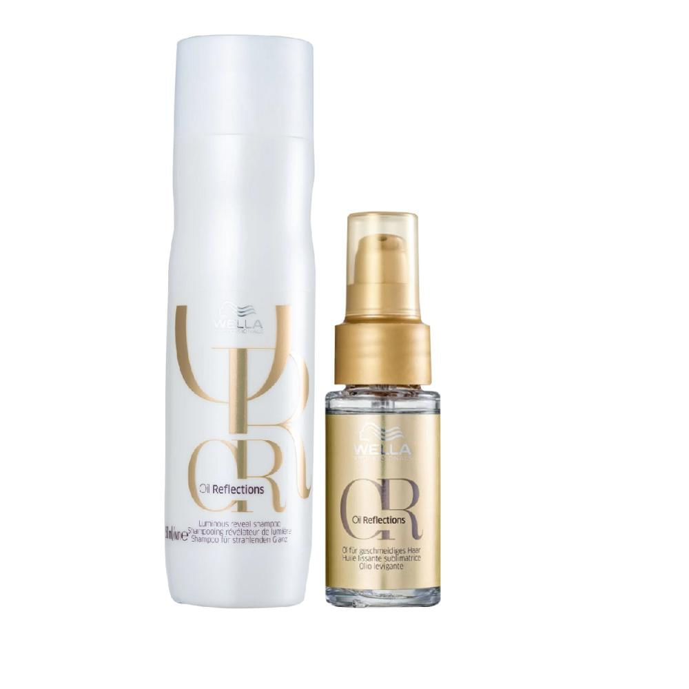 Wella Professionals Oil Reflections - Kit Shampoo 250ml + Óleo 30ml
