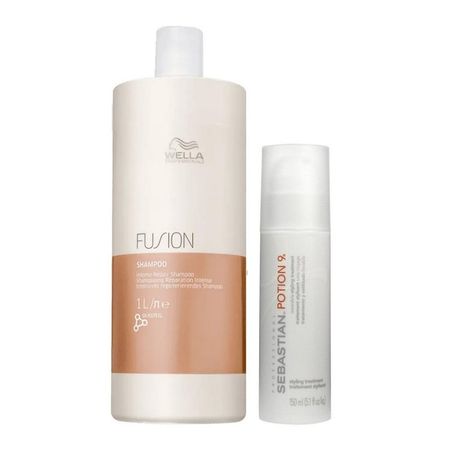 Kit-Wella-Fusion-Shampoo-1000ml-+-Potion-9-150ml--1