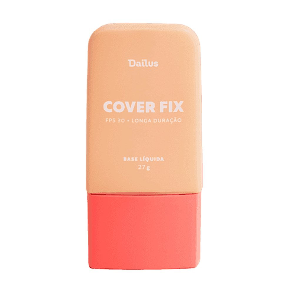 Base Líquida Dailus Cover Fix FPS 30 D4 Medio