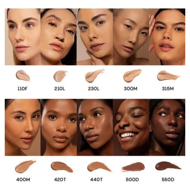 Base Líquida Clara Semi-matte Skin Foundation 210l Océane - Época