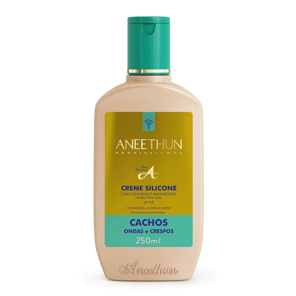 Aneethun Creme de Silicone Linha A Cachos 250ml