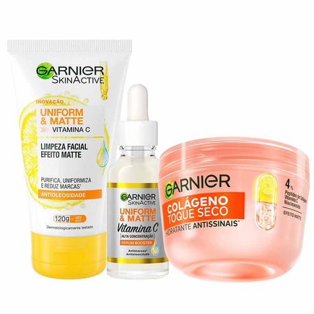 Garnier-Skin-Facial-Kit---Hidratante-Antissinais-+-Gel-de-Limpeza-+-Sérum-Antimarcas-Kit--1