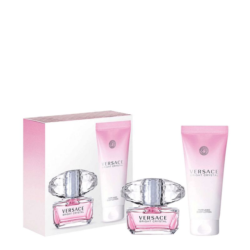 Kit Versace Bright Crystal For Her - Eau de Toilette 50ml + Body