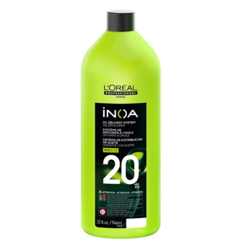 Oxidante L'Oréal Professionnel Inoa 20 Vol 1L - Época Cosméticos