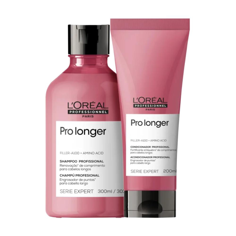 Kit L'Oréal Professionnel Pro Longer Shampoo 300ml + Condicionador 200ml