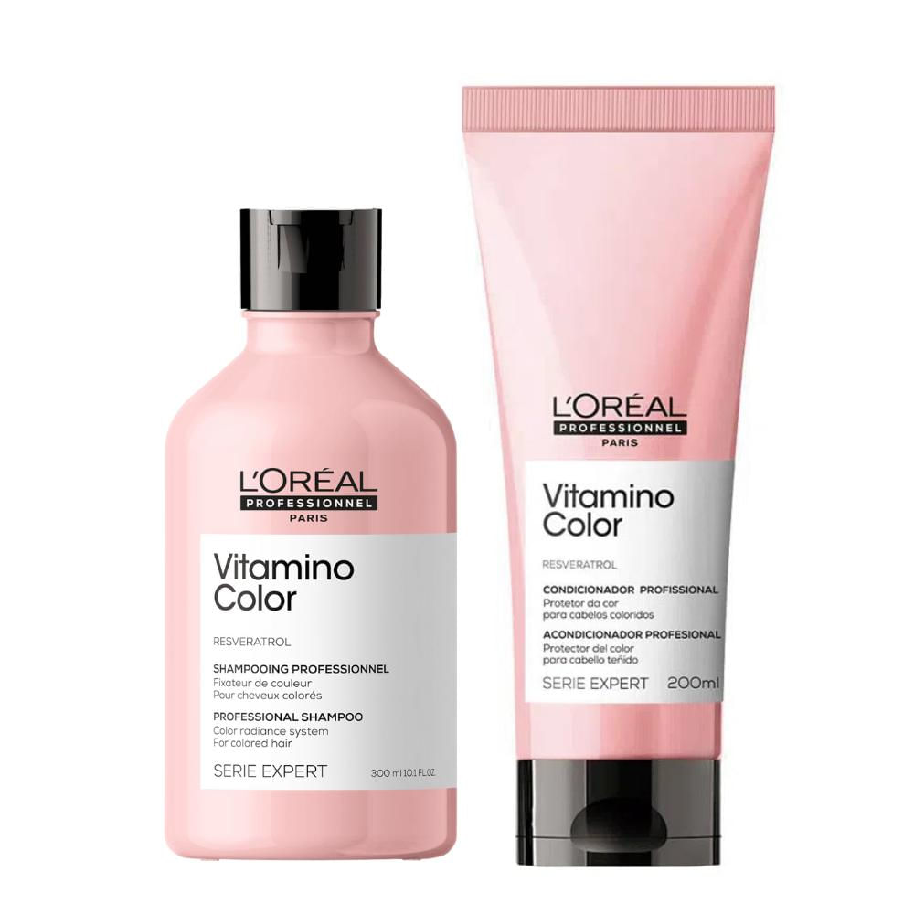 Kit Loreal Vitamino Color RESV Shampoo 300ml + Condicionador 200g