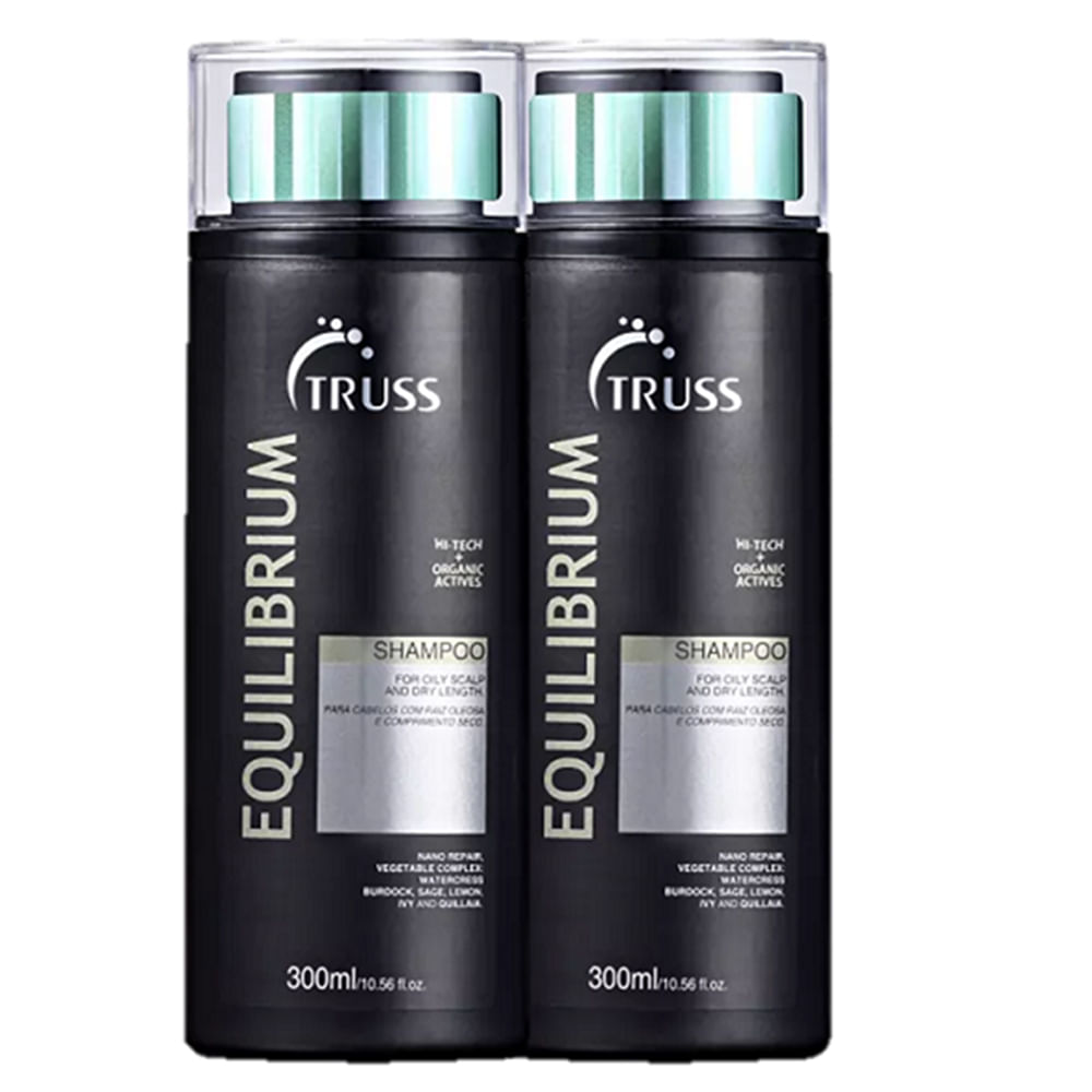 Truss Equilibrium Shampoo 300ml (2 Unidades)