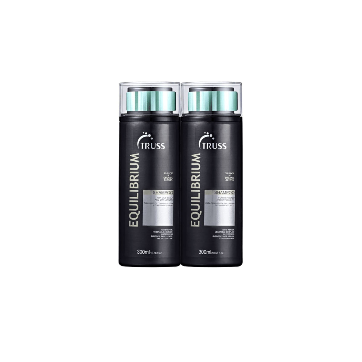 Kit Truss Equilibrium  Shampoo 300ml 2 unidades
