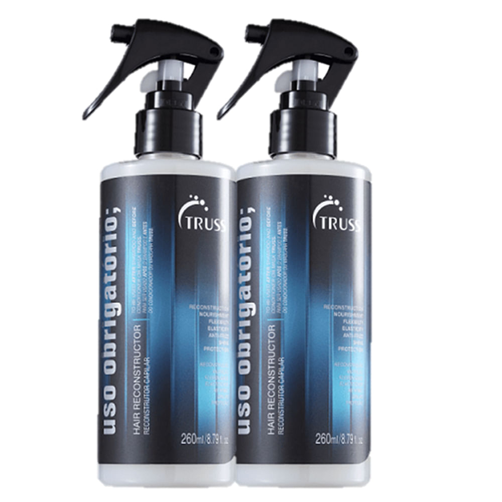 Kit Truss Uso Obrigatório  Tratamento Reconstrutor 260ml 2 Unidades