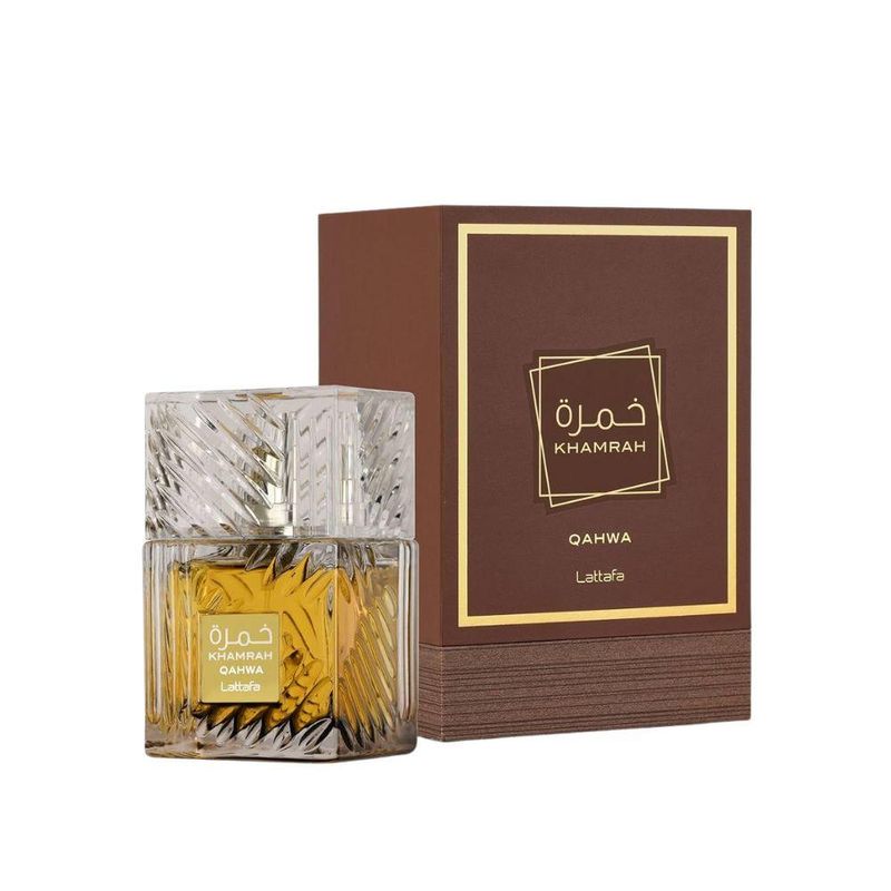 香水(ユニセックス) Lattafa Khamrah Qahwa perfume edp 100ml Lattafa Khamrah Qahwa Eau de Parfum 100Ml - Época Cosméticos
