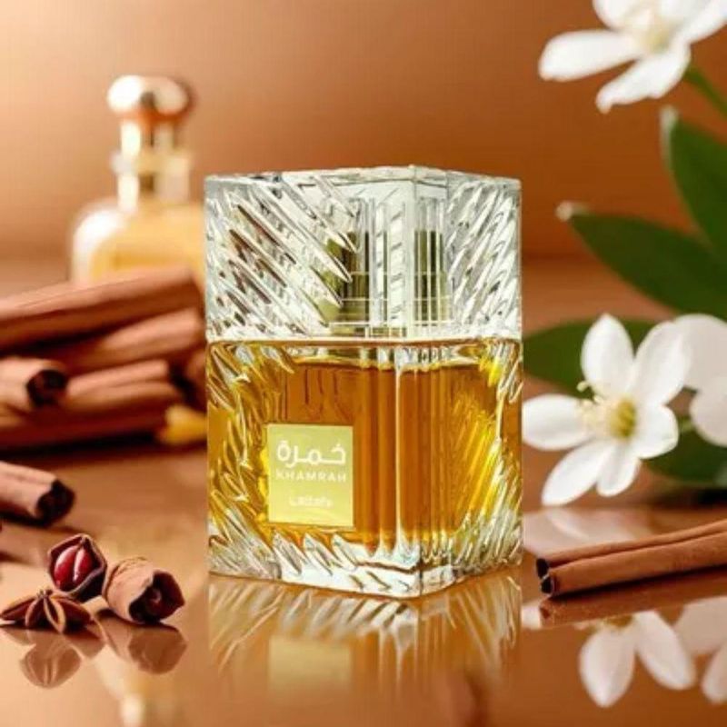 Lattafa Khamrah Qahwa Eau de Parfum 100Ml - Época Cosméticos