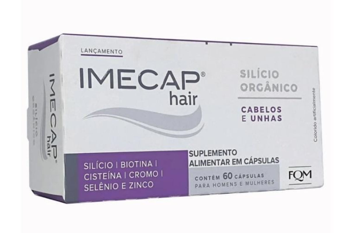 Imecap Hair Silicio Orgânico 60caps
