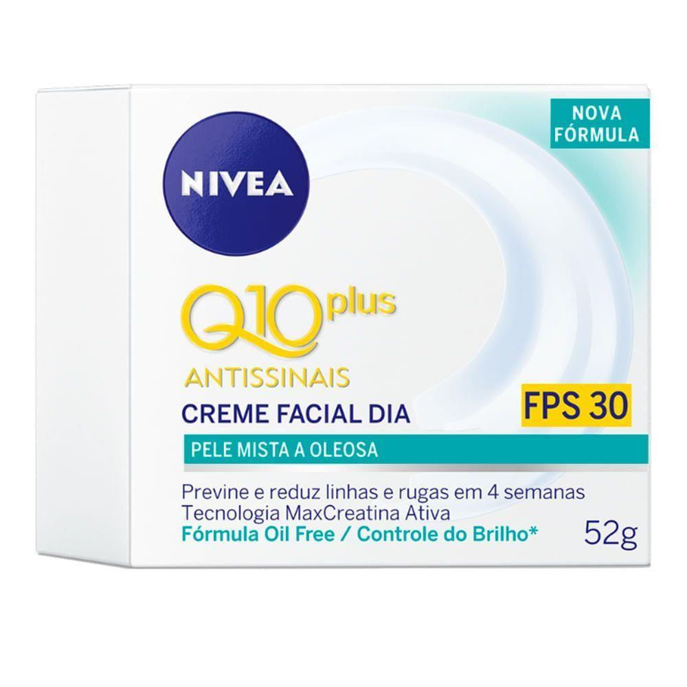 Nivea Q10 Power Creme Facial Dia FPS30 - 50g