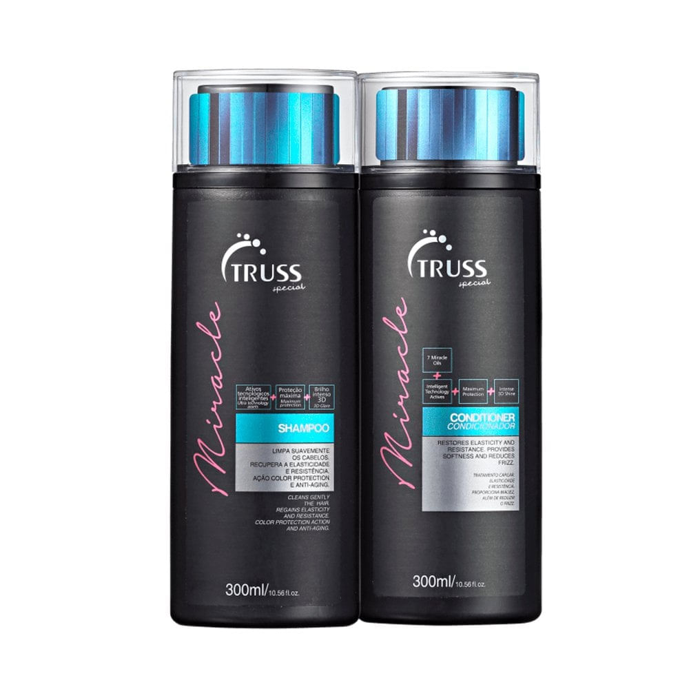 Kit Truss Miracle (Shampoo 300ml + Condicionador 300ml)