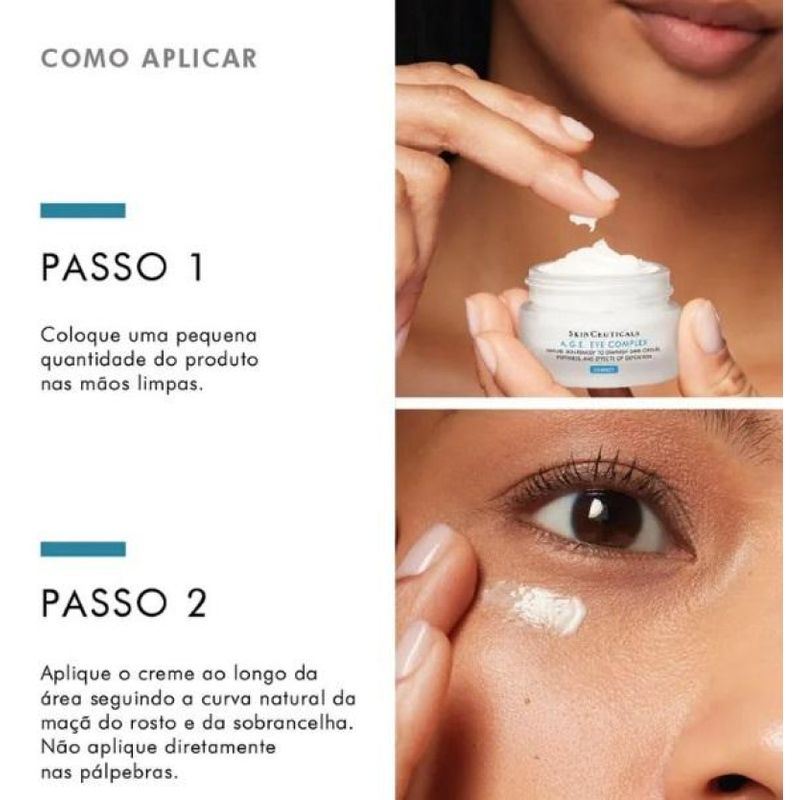 Skinceuticals A.G.E. Advanced Eye Creme para Olhos Antissinais