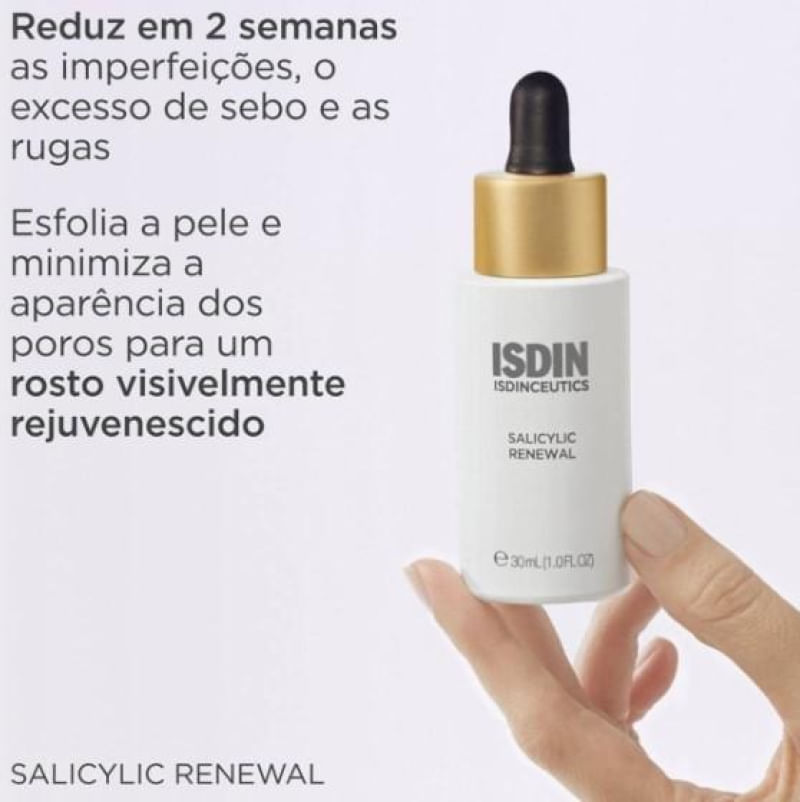 Isdin Isdinceutics Salicylic Renewal Sérum 30ml - Época Cosméticos