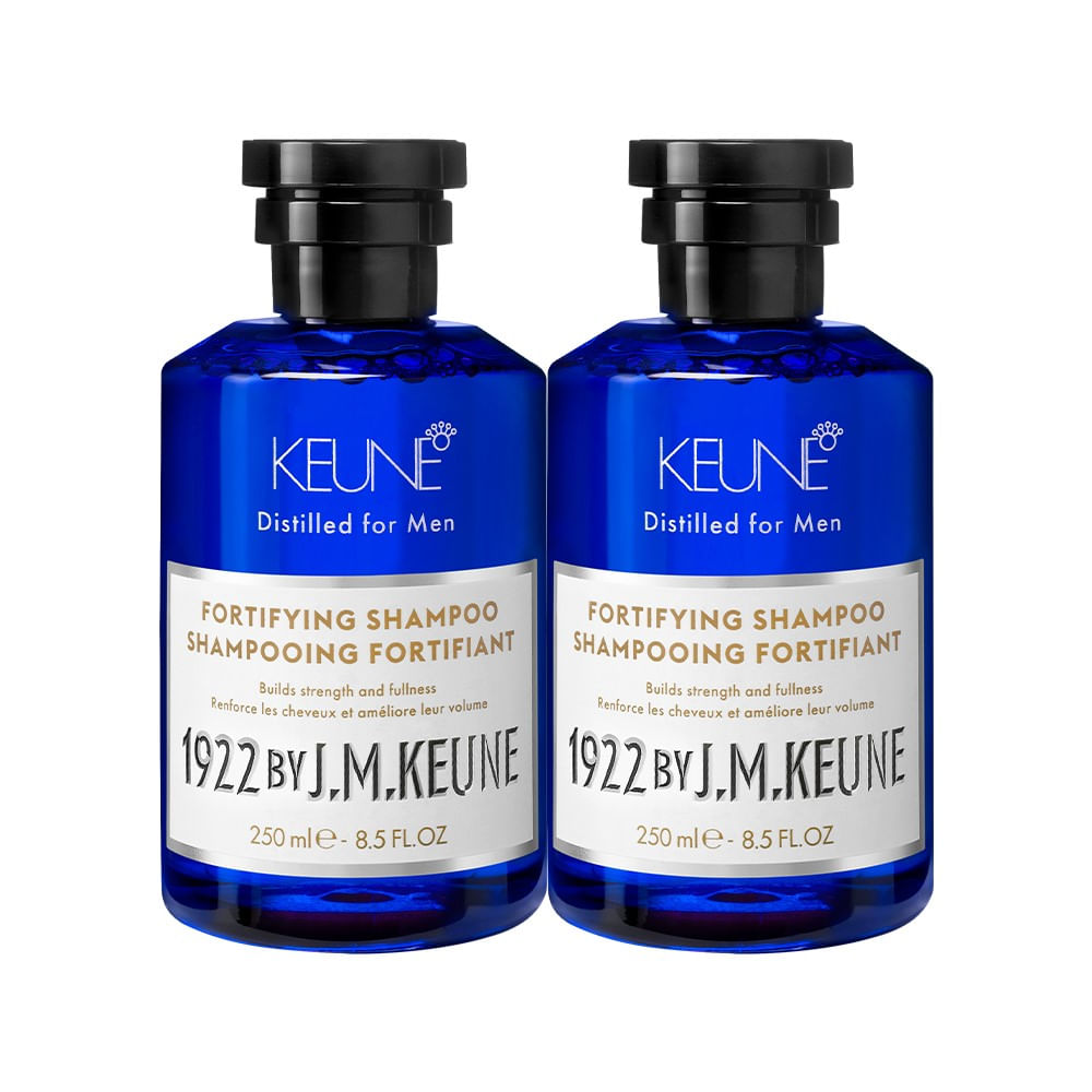 Kit Keune 1922 By J.M. Fortifying  Shampoo Fortificante 250ml (2 unidades)