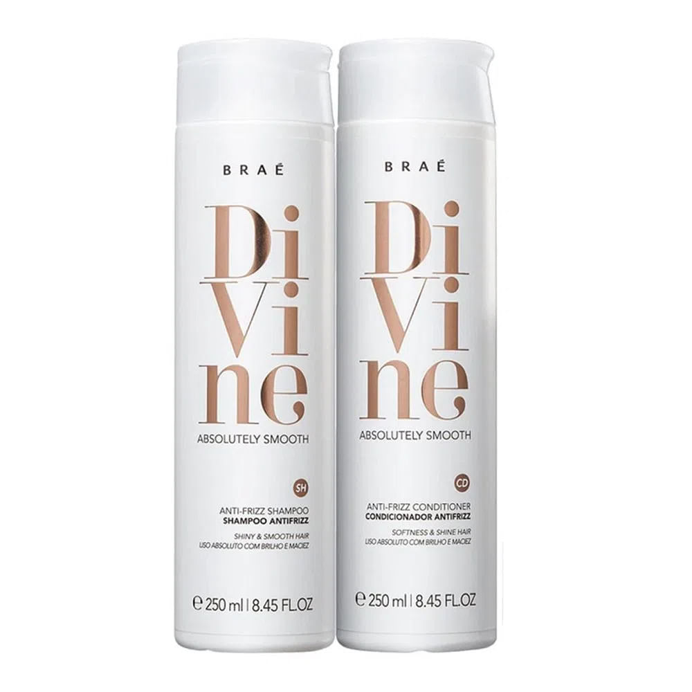 Brae Divine Anti Frizz Duo Home Care 2 Produtos