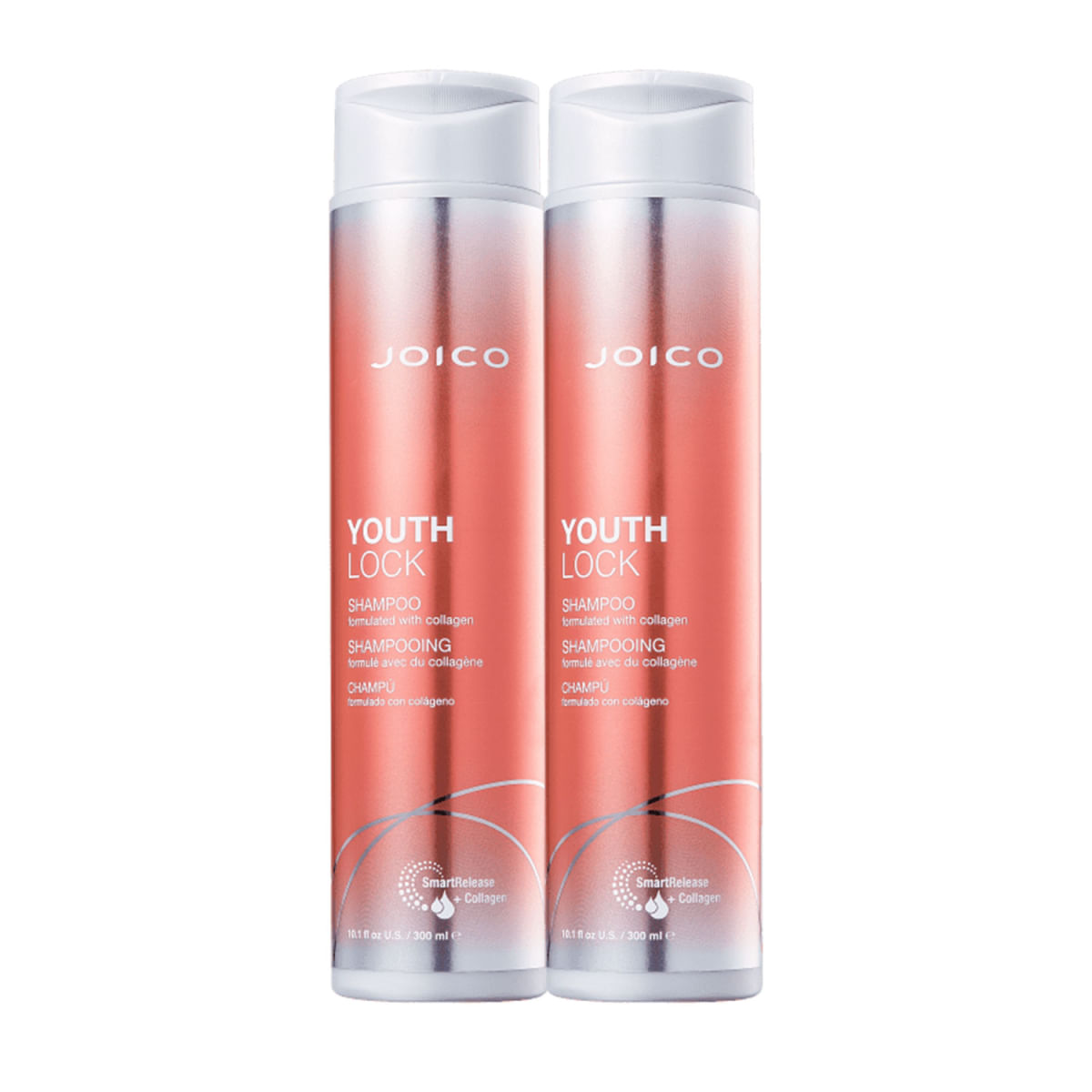 Kit Joico Youthlock Collagen Collection Shampoo 300ml (2 unidades)