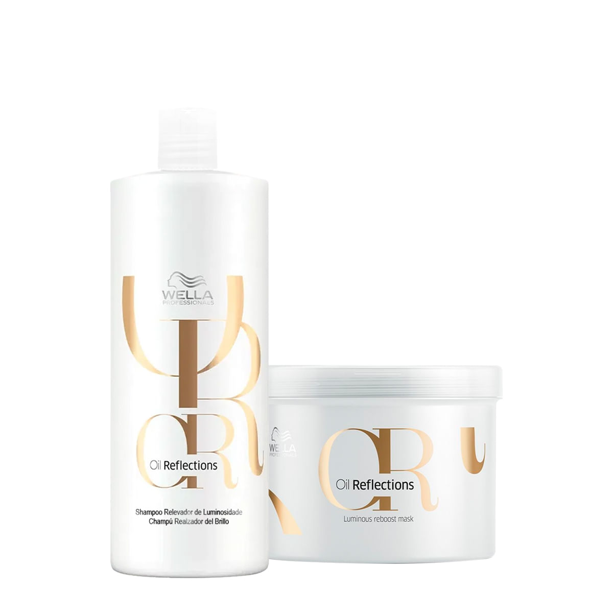 Kit Wella Professionals Oil Reflections Treatment Salon (2 Produtos)