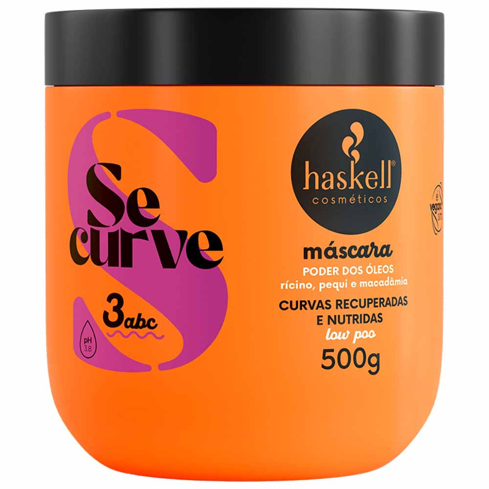 Haskell Se Curve Máscara Poder dos Óleos