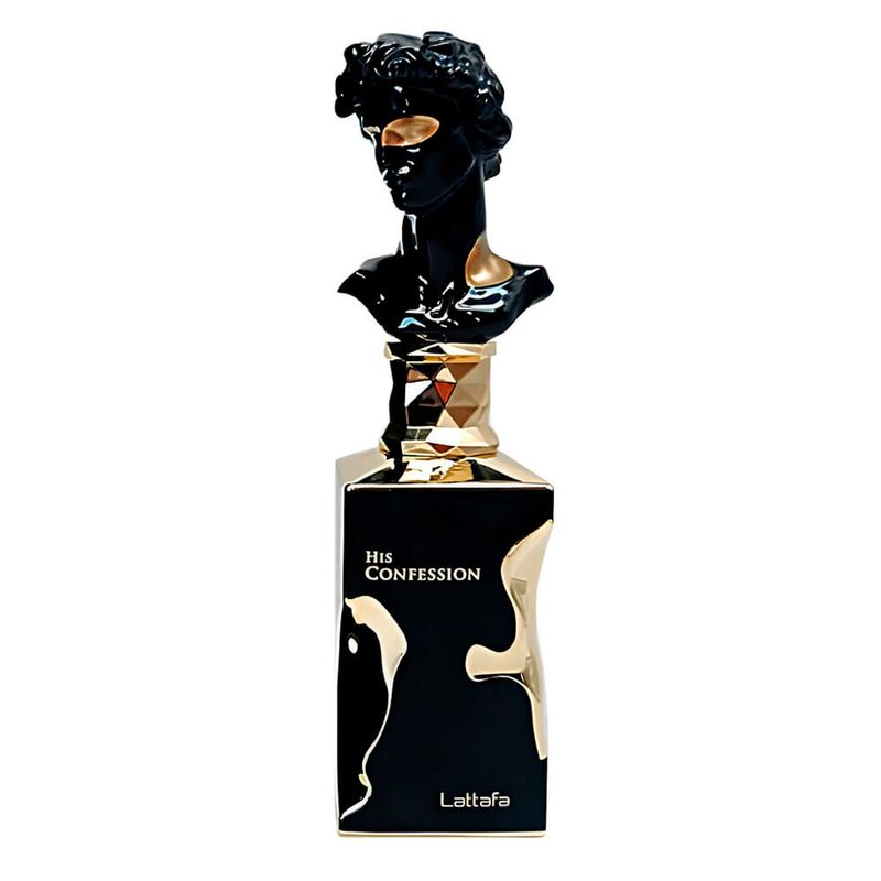 Lattafa His Confession Eau de Parfum Perfume Árabe Masculino 100ml