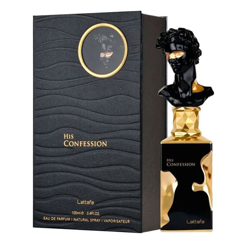 香水(男性用) Lattafa His Confession Lattafa His Confession Eau de Parfum Perfume Árabe Masculino 100ml