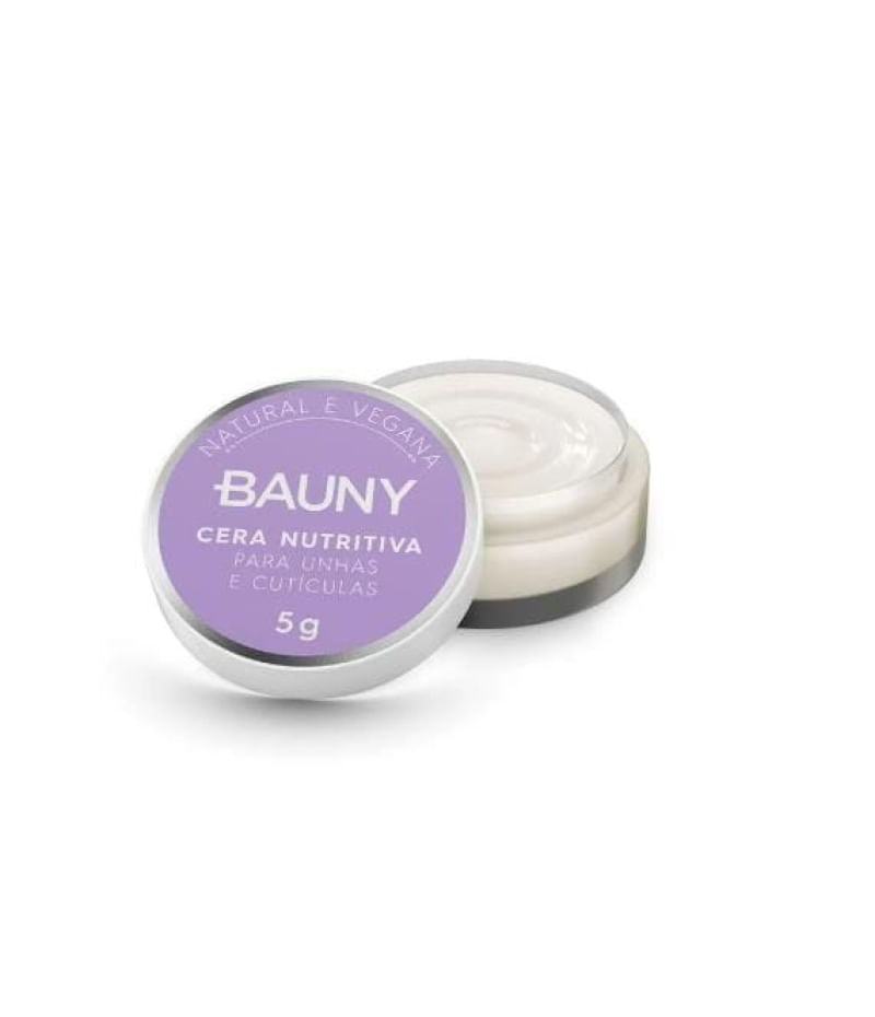 Cera Hidratante Nutritiva para Unhas e Cutícula Bauny Cosméticos 5gr