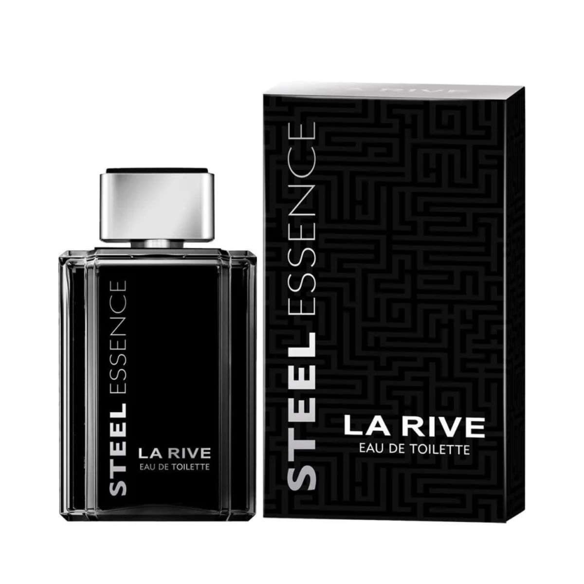 La Rive Steel Essence Edt Masc 100 Ml - Agua Perfumada Un