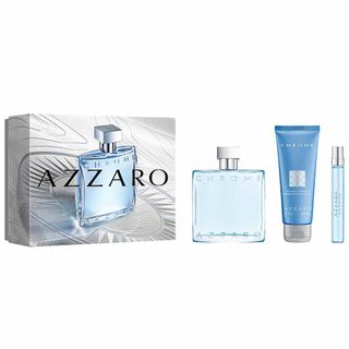 Coffret Chrome Azzaro Kit - Perfume Masculino Edt + Gel De Banho + Travel Size Kit