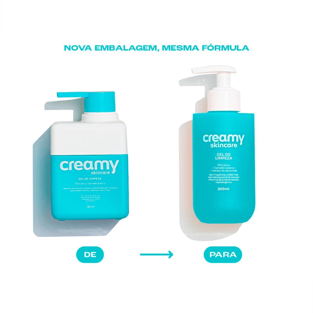 Creamy Skincare - Gel de Limpeza 200ml - Época Cosméticos