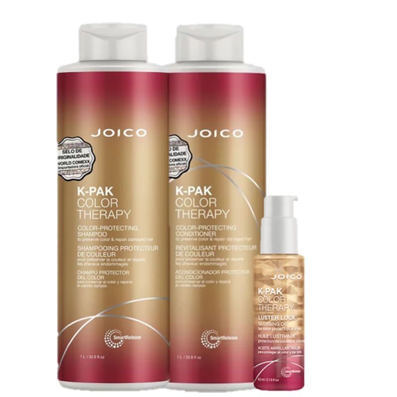 Joico K-PAK Color Therapy Duo 1L + Oleo Capilar 63ml
