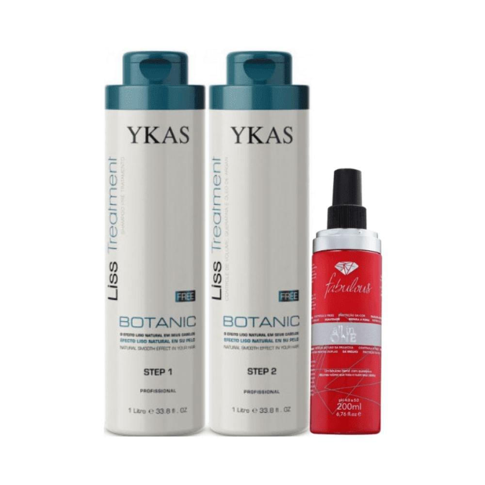 Ykas Botanic Progressiva Formol Free (2 x 1 litro) + Fabulous All In One