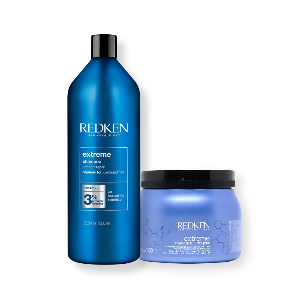 Kit Shampoo + Máscara Redken Extreme