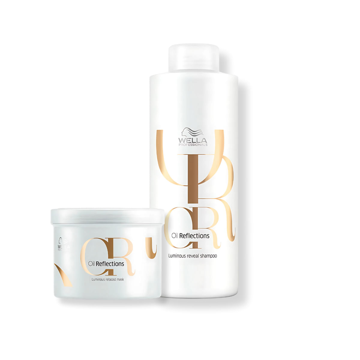 Kit Wella Professional - Oil Reflections Shampoo 1L + Máscara 500ml(2 produtos)