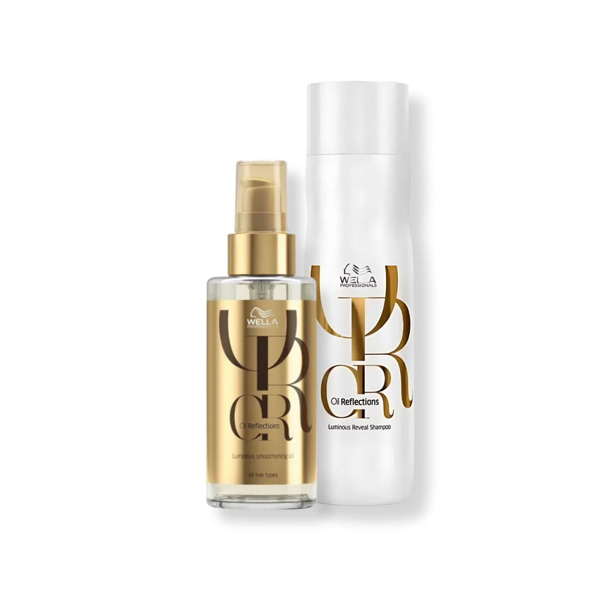 Kit com 2 Produtos: Wella-Oil Reflections Shampoo + Óleo para Cabelos Secos
